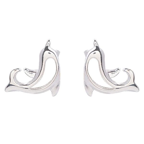 stud dolphin animal earrings exquisite for women silver 925 jewelry girls, Golden;silver
stud dolphin animal earrings exquisite for women silver 925 jewelry girls, Golden;silver