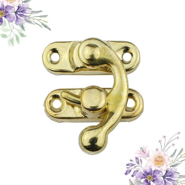 30pcs packing box parts hasp wooden lock (s65 yellow right hook pattern) party favor
30pcs packing box parts hasp wooden lock (s65 yellow right hook pattern) party favor