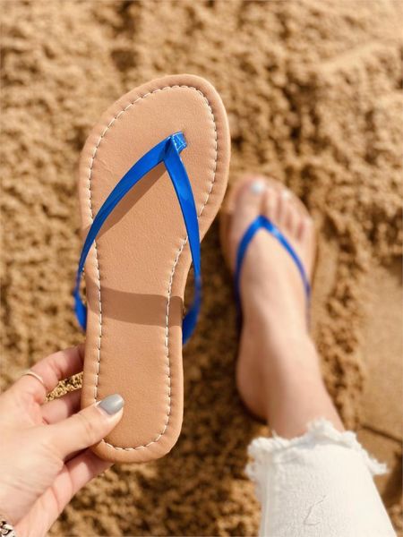 comfortable solid color slippers women summer korean fashion flip flops casual non-slip breathable beach, Black 
comfortable solid color slippers women summer korean fashion flip flops casual non-slip breathable beach, Black