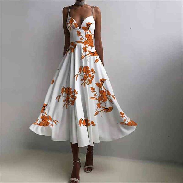 elegant sling splice print women dresses a line wedding party v neck backless princess summer ball femme vestido, Black;gray
elegant sling splice print women dresses a line wedding party v neck backless princess summer ball femme vestido, Black;gray