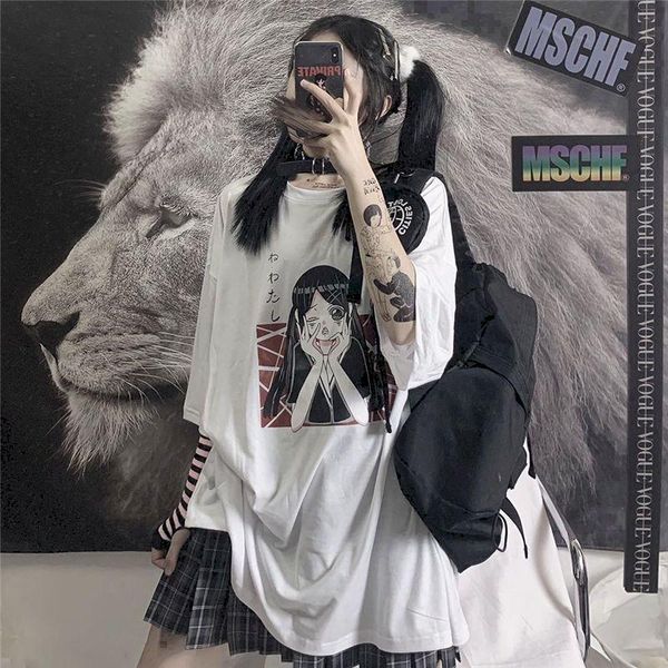cartoon print tshirt and plaid skirt two piece set women korean streetwear womens outfits preppy plus size summer matching sets dress, White
cartoon print tshirt and plaid skirt two piece set women korean streetwear womens outfits preppy plus size summer matching sets dress, White