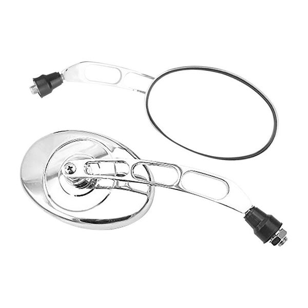 motorcycle mirrors racbox 1pair mirrorchrome universal oval rearview 10mm rear view side motor spiegels
motorcycle mirrors racbox 1pair mirrorchrome universal oval rearview 10mm rear view side motor spiegels