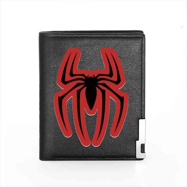 black classic halloween spider design printing brown leather wallet fashion men women credit card holder short purse, Red;black
black classic halloween spider design printing brown leather wallet fashion men women credit card holder short purse, Red;black