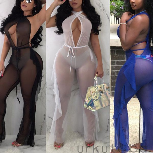 women's jumpsuits & rompers elegant women beach sleeveless solid jumpsuit loose trousers wide leg pants holiday belted leotard, Black;white
women's jumpsuits & rompers elegant women beach sleeveless solid jumpsuit loose trousers wide leg pants holiday belted leotard, Black;white