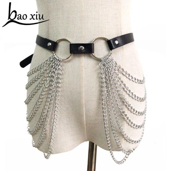 belts leg tassel chain harness belt punk garters waistband underwear lingerie straps banquet dress bondage for women, Black;brown
belts leg tassel chain harness belt punk garters waistband underwear lingerie straps banquet dress bondage for women, Black;brown