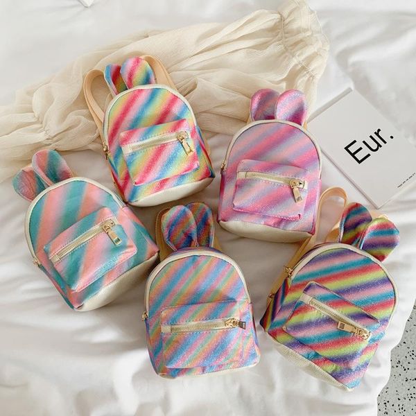 tide kids girls school bag korean children's spring and summer backpack cute colorful ears casual small bags
tide kids girls school bag korean children's spring and summer backpack cute colorful ears casual small bags