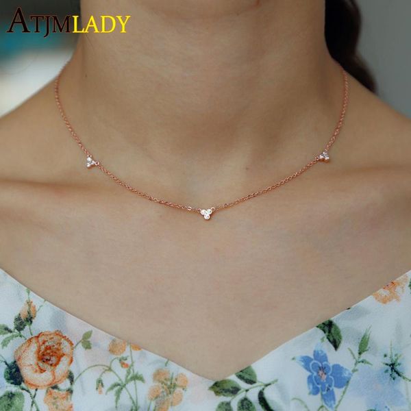 pendant necklaces delicate fashion tiny crystal drip cz cubic zirconia paved choker necklace for women rose gold color clavicle chain jewelr, Silver
pendant necklaces delicate fashion tiny crystal drip cz cubic zirconia paved choker necklace for women rose gold color clavicle chain jewelr, Silver