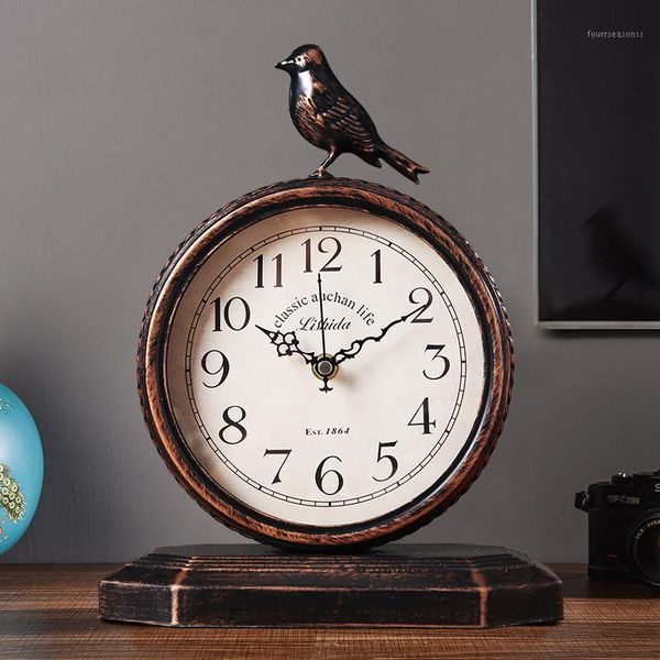 desk & table clocks european retro bird clock creative living room large silent pendulum office deskquartz home decoration1
desk & table clocks european retro bird clock creative living room large silent pendulum office deskquartz home decoration1