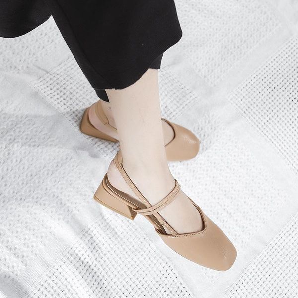 concise elegant square head sandals korean fashion wild womens shoes comfort retro thick with high heels student casual, Black
concise elegant square head sandals korean fashion wild womens shoes comfort retro thick with high heels student casual, Black
