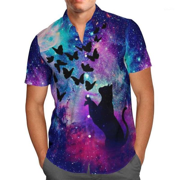 men's casual shirts galaxy cat 3d printed beach hawaiian 2021 summer shirt short sleeve streetwear oversized 5xl camisa social chemise, White;black
men's casual shirts galaxy cat 3d printed beach hawaiian 2021 summer shirt short sleeve streetwear oversized 5xl camisa social chemise, White;black