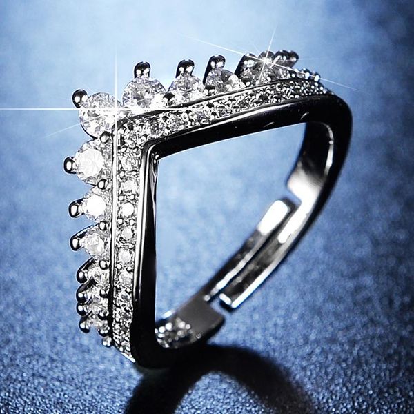 wedding rings 2021 trendy 925 sterling silver crown v zircon luxury ring female party for women accessories jewelry wholesale, Slivery;golden
wedding rings 2021 trendy 925 sterling silver crown v zircon luxury ring female party for women accessories jewelry wholesale, Slivery;golden