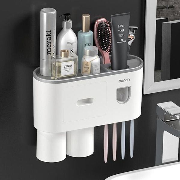 toothbrush holders holder bathroom accessories sets automatic toothpaste squeezer wall mount storage rack multifunction product
toothbrush holders holder bathroom accessories sets automatic toothpaste squeezer wall mount storage rack multifunction product