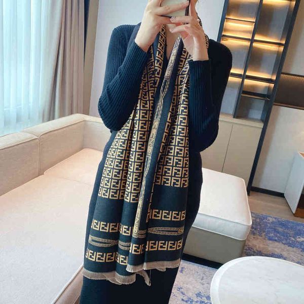 the new design geometric letter imitation cashmere scarf women's winter long style versatile fashion thick double-sided shawl bib live, Blue;gray
the new design geometric letter imitation cashmere scarf women's winter long style versatile fashion thick double-sided shawl bib live, Blue;gray