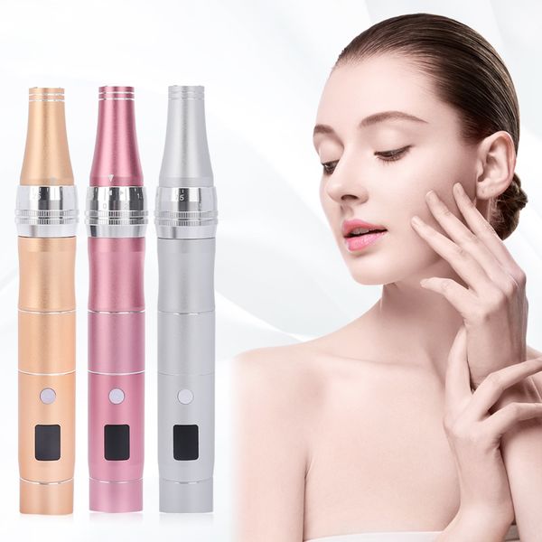 wireless electric microneedling pen kit with 6 pcs derma needle microdermabrasion beauty dermar pen lcd display acne skin repair
wireless electric microneedling pen kit with 6 pcs derma needle microdermabrasion beauty dermar pen lcd display acne skin repair