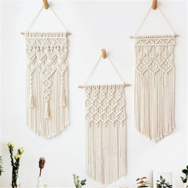 tapestries macrame wall hanging tapestry handmade cotton woven nordic boho room home decoration backdrop wedding decor po props
tapestries macrame wall hanging tapestry handmade cotton woven nordic boho room home decoration backdrop wedding decor po props