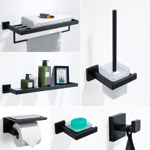 bath accessory set metal 304 stainless steel bathroom accessories black robe hook towel bar tissue paper holder ceramic toothbrush
bath accessory set metal 304 stainless steel bathroom accessories black robe hook towel bar tissue paper holder ceramic toothbrush