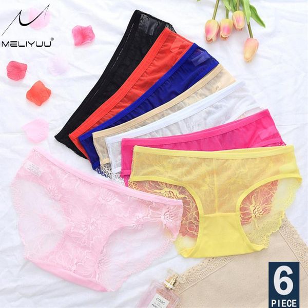 women's panties 6 pcs multipack lace briefs for women low-rise plus size lingerie mesh transparent female underwear, Black;pink
women's panties 6 pcs multipack lace briefs for women low-rise plus size lingerie mesh transparent female underwear, Black;pink