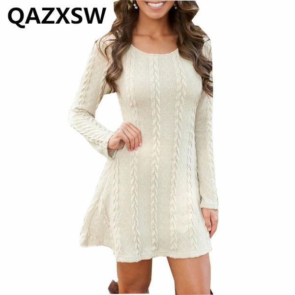 casual dresses 2021 spring autumn large size fashion twisted sweater round collar long sleeve solid knit dress women zw008, Black;gray
casual dresses 2021 spring autumn large size fashion twisted sweater round collar long sleeve solid knit dress women zw008, Black;gray