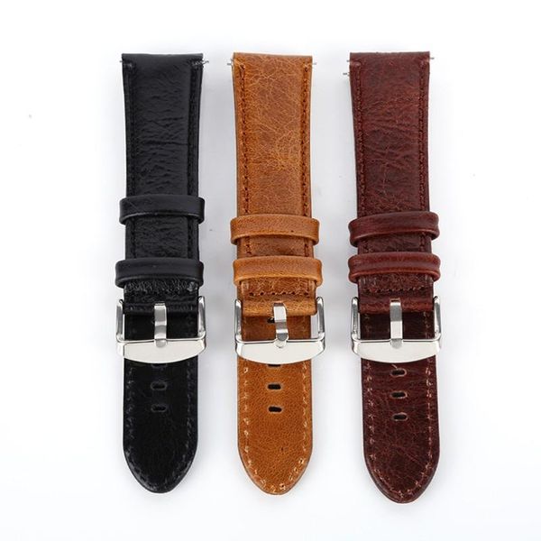 watch bands strap leather band quick release 9-hole pin buckled adjustable wristband wristwatch replacement watches accessories, Black;brown
watch bands strap leather band quick release 9-hole pin buckled adjustable wristband wristwatch replacement watches accessories, Black;brown