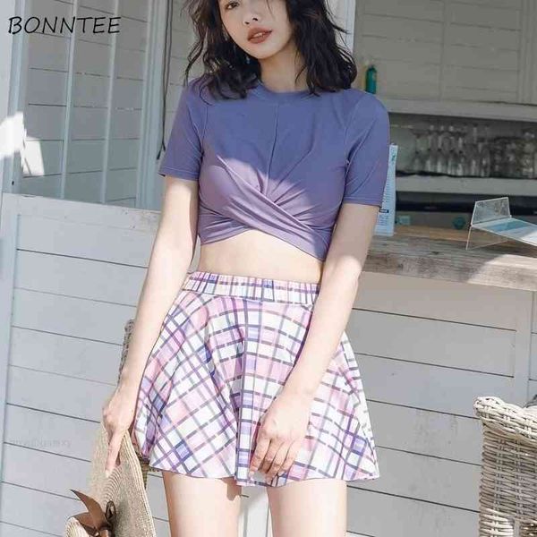 two out summer bikinis piece hollow set halter bow womens plaid print crisscross split swimsuit kawaii cute safety women new, White;black
two out summer bikinis piece hollow set halter bow womens plaid print crisscross split swimsuit kawaii cute safety women new, White;black