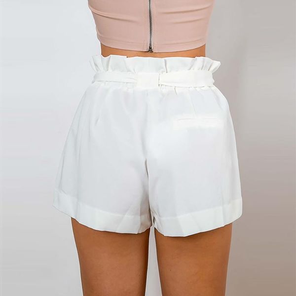 women's shorts women summer casual high waist bud fashion bowknot drawstring solid color loose, White;black
women's shorts women summer casual high waist bud fashion bowknot drawstring solid color loose, White;black
