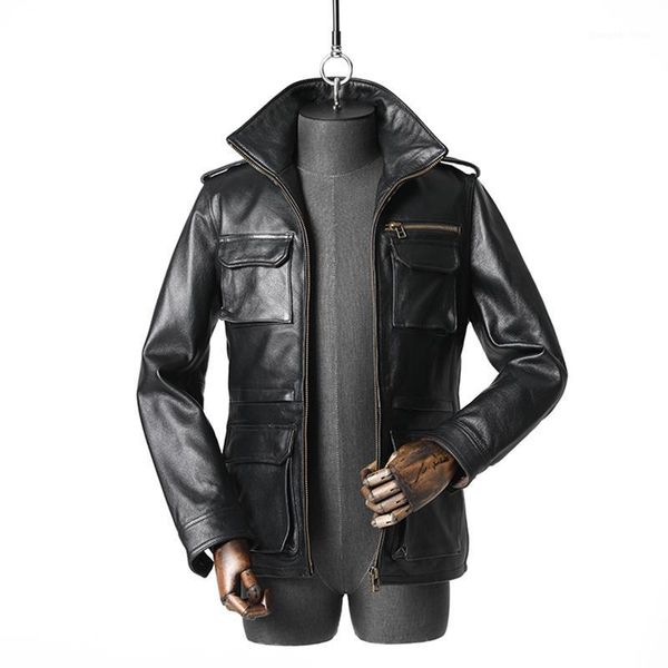 black american safari style genuine leather jacket men plus size 5xl real natural cowhide autumn slim fit m65 coat men's & faux
black american safari style genuine leather jacket men plus size 5xl real natural cowhide autumn slim fit m65 coat men's & faux