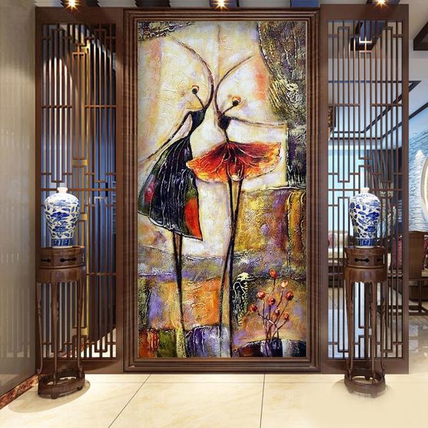 wallpapers modern girls ballet dance girl murals lovely non-woven wall paper for entrance hallway papel de parede
wallpapers modern girls ballet dance girl murals lovely non-woven wall paper for entrance hallway papel de parede