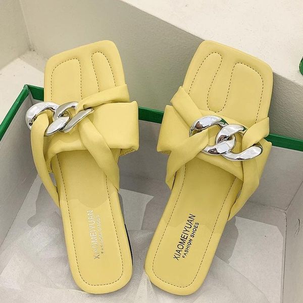 slippers women shoes female flats rubber ladies flip flop summer footwear big chain design flip-flops shoe, Black
slippers women shoes female flats rubber ladies flip flop summer footwear big chain design flip-flops shoe, Black