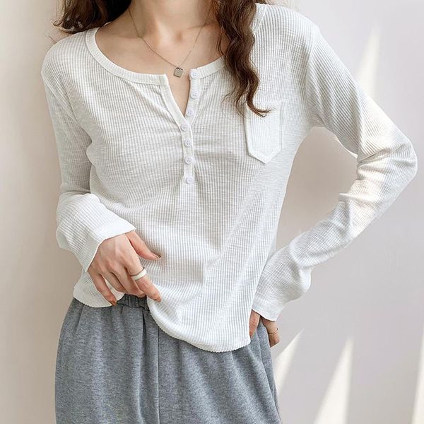 women's t-shirt 2021 autumn korean loose and simple white long sleeved bottomed shirt design sense, small crowd with
women's t-shirt 2021 autumn korean loose and simple white long sleeved bottomed shirt design sense, small crowd with