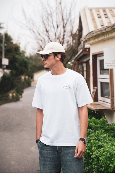 men's t-shirts ytx1502 pure cotton loose shoulders youth trend hip-hop street five-point sleeve short-sleeved t-shirt, White;black
men's t-shirts ytx1502 pure cotton loose shoulders youth trend hip-hop street five-point sleeve short-sleeved t-shirt, White;black