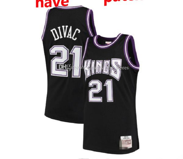 Men\rSacramento\rKings Vlade Divac 21 Mitchell & Ness Black 2000-01 Hardwoods Classics Swingman Jersey 01, Color5
Men\rSacramento\rKings Vlade Divac 21 Mitchell & Ness Black 2000-01 Hardwoods Classics Swingman Jersey 01, Color5
