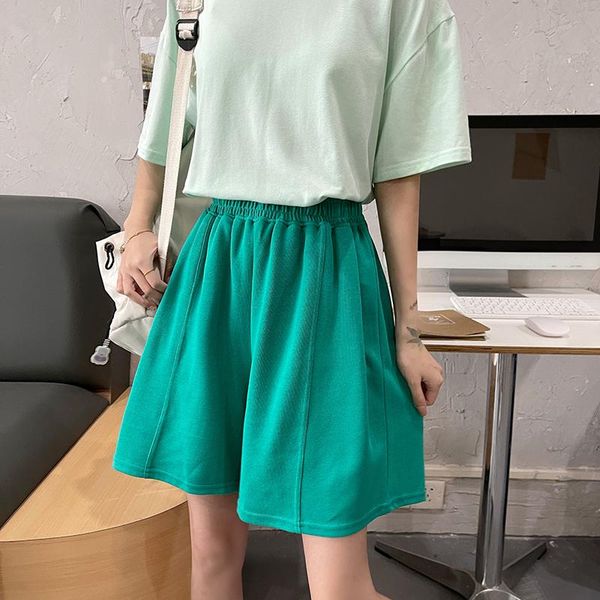 women's shorts summer women casual solid color korean version of high waist drawstring wide-leg sports jogging loose pants, White;black
women's shorts summer women casual solid color korean version of high waist drawstring wide-leg sports jogging loose pants, White;black