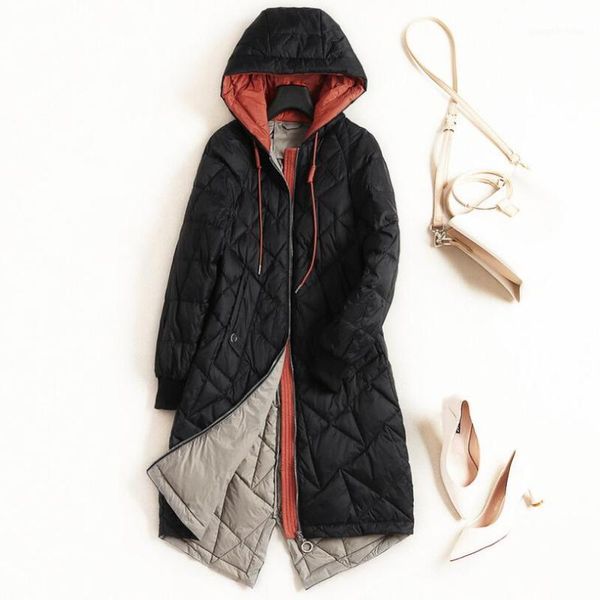 women's down & parkas brand design 90% white duck coat woman winter 2021 loose jacket hooded parka irregular outwear, Black
women's down & parkas brand design 90% white duck coat woman winter 2021 loose jacket hooded parka irregular outwear, Black