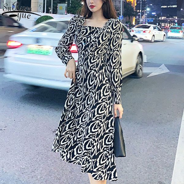 vintage floral dress french style square collar black autumn and winter es women temperament bottoming 13080 210427, Black;gray
vintage floral dress french style square collar black autumn and winter es women temperament bottoming 13080 210427, Black;gray