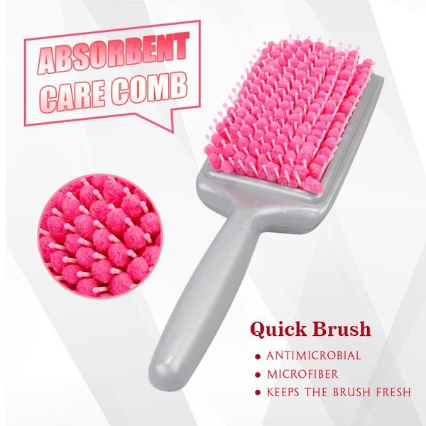 hair brushes magic quick drying comb micro fiber dry absorbent care combs radiation protection pregnant women necessary, Silver
hair brushes magic quick drying comb micro fiber dry absorbent care combs radiation protection pregnant women necessary, Silver