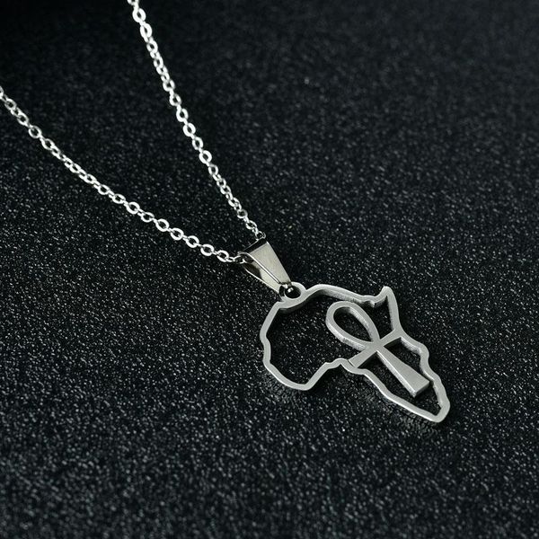 chokers 2021 trendy african map pendant chcker necklace korean fashion stainless steel silver color women's neck chain jewelry gift, Golden;silver
chokers 2021 trendy african map pendant chcker necklace korean fashion stainless steel silver color women's neck chain jewelry gift, Golden;silver