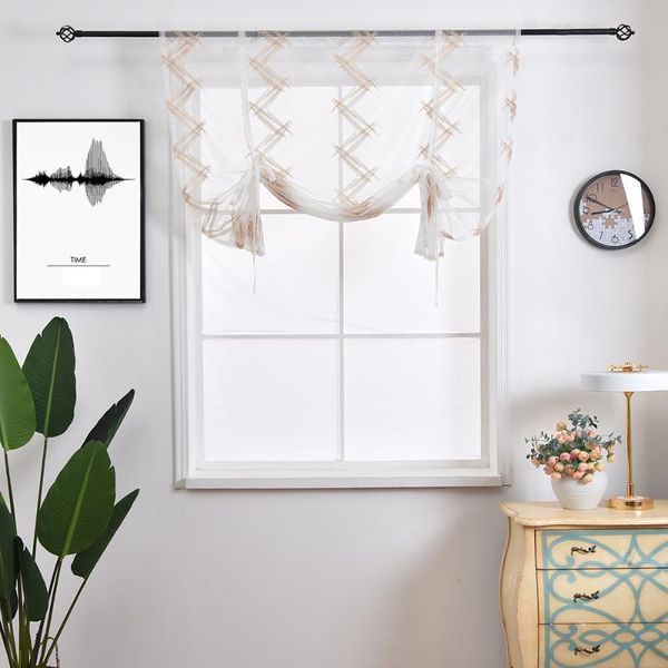 curtain & drapes fashion stripe rod style roman voile tulle for kitchen window living room bedroom screening
curtain & drapes fashion stripe rod style roman voile tulle for kitchen window living room bedroom screening