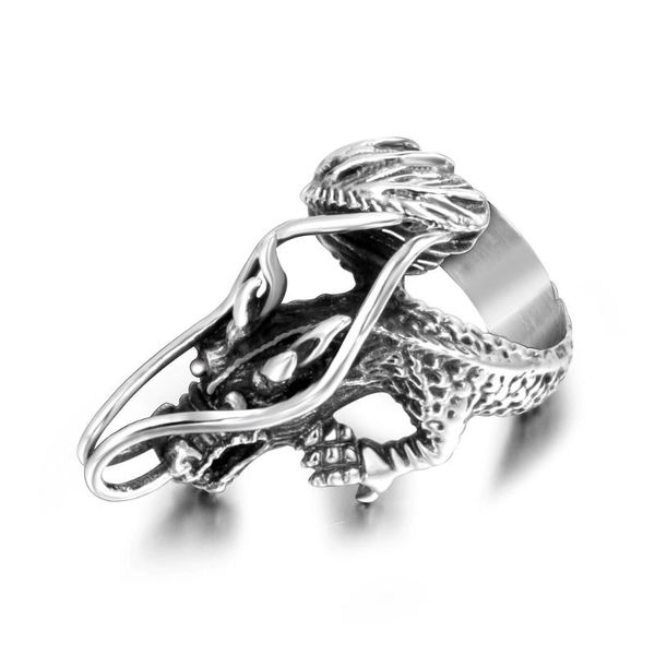wedding rings fashion stainless steel animal the dragon ring couples men and women trendy simple punk jewelry gift s041, Slivery;golden
wedding rings fashion stainless steel animal the dragon ring couples men and women trendy simple punk jewelry gift s041, Slivery;golden