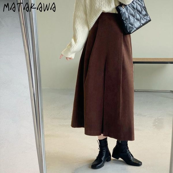skirts matakawa long skirt 2021 autumn and winter korean solid color high waist umbrella a-line woman mujer faldas, Black
skirts matakawa long skirt 2021 autumn and winter korean solid color high waist umbrella a-line woman mujer faldas, Black