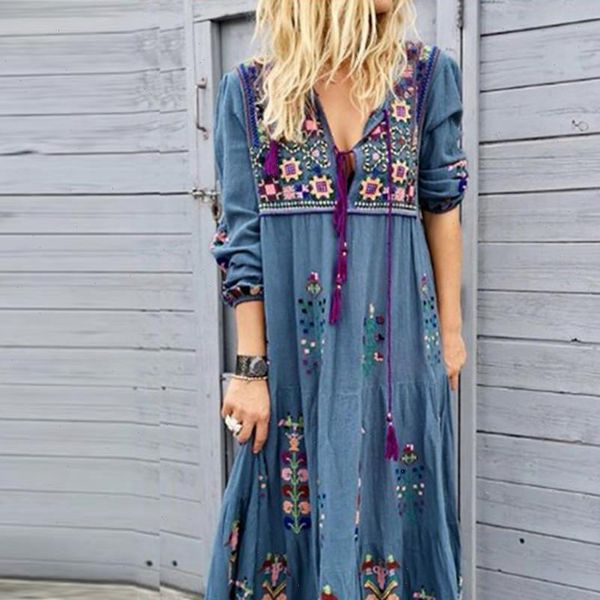 woman womens skirt dress boho print lace up long sleeve plus size v neck party maxi ladies fashion beach clothing, Black
woman womens skirt dress boho print lace up long sleeve plus size v neck party maxi ladies fashion beach clothing, Black
