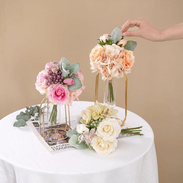 decorative flowers & wreaths artificial silk wedding bouquet for home decoration
decorative flowers & wreaths artificial silk wedding bouquet for home decoration