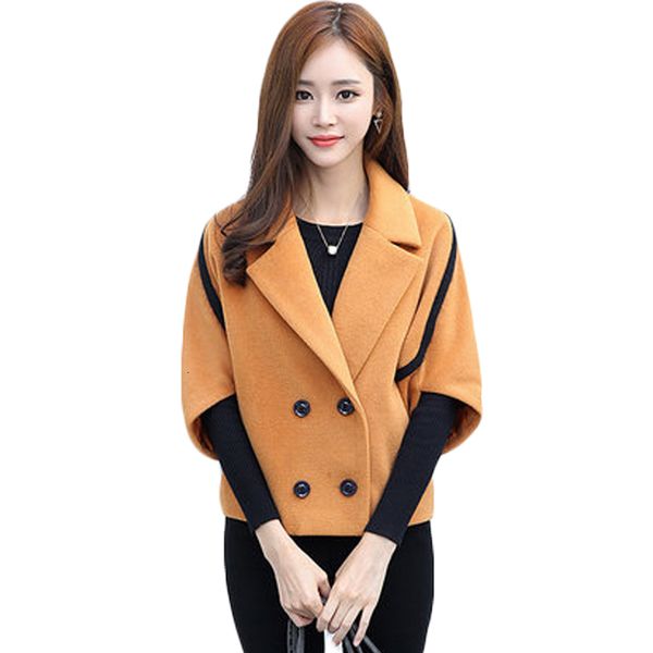 jacket shaving collar clothes batwing fall winter short wool kashmir coat xh912 women's 0pzq, Black;brown
jacket shaving collar clothes batwing fall winter short wool kashmir coat xh912 women's 0pzq, Black;brown