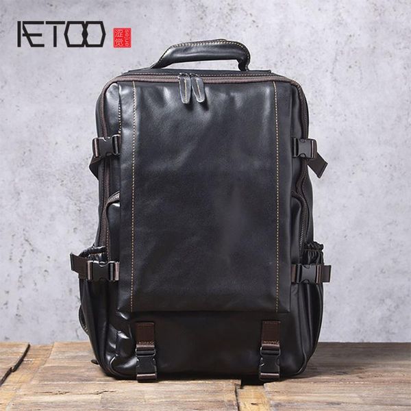 backpack aetoo casual head leather shoulder bag, men's handmade computer backpack, fashion travel climbing bag
backpack aetoo casual head leather shoulder bag, men's handmade computer backpack, fashion travel climbing bag