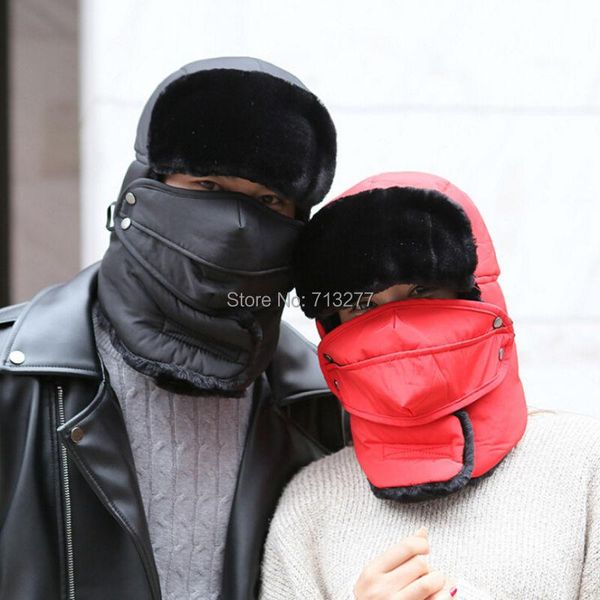 berets ht508 winter hat for men women fashion bomber warm russian outdoor mask trapper male female cap, Blue;gray
berets ht508 winter hat for men women fashion bomber warm russian outdoor mask trapper male female cap, Blue;gray