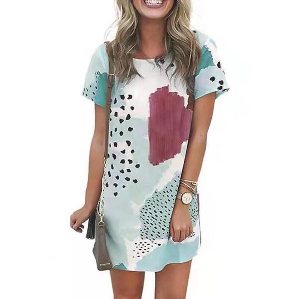 casual dresses 60%women dress leopard print contrast color summer round neck short sleeve for dating, Black;gray
casual dresses 60%women dress leopard print contrast color summer round neck short sleeve for dating, Black;gray