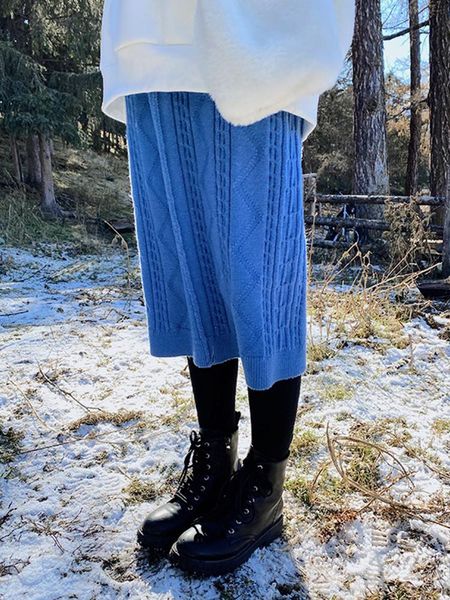 skirts elastic high waist plus size womens cute blue skirt knitted pastel goth clothes wool saias by50bsq, Black
skirts elastic high waist plus size womens cute blue skirt knitted pastel goth clothes wool saias by50bsq, Black