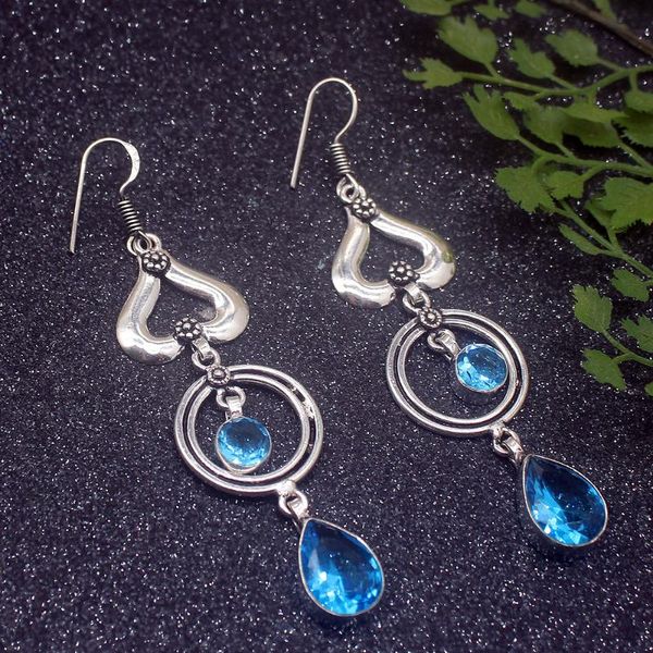 dangle & chandelier vintage charms shiny bluez silver color for women drop earrings 3 1/8 inch hd531
dangle & chandelier vintage charms shiny bluez silver color for women drop earrings 3 1/8 inch hd531
