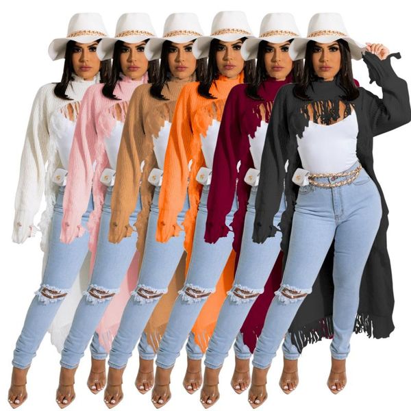 women's sweaters chaxiaohei european and american long tassel sweater six colors, White;black
women's sweaters chaxiaohei european and american long tassel sweater six colors, White;black