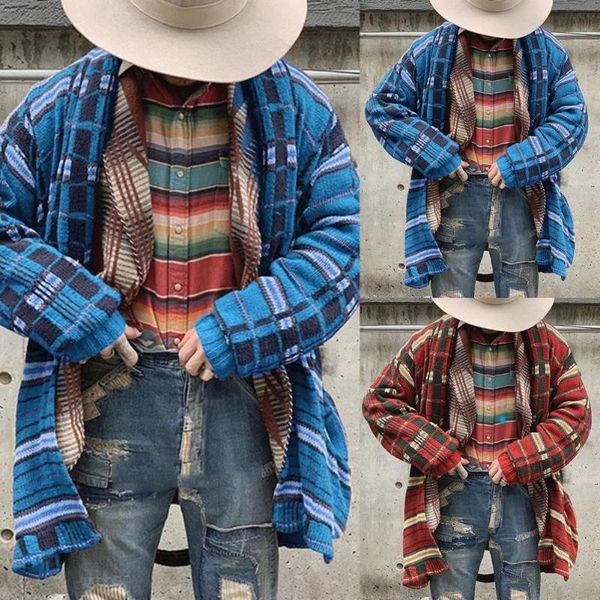 men's sweaters sweater coat comfy loose cardigan casual thick simple plaid printed knitted, White;black
men's sweaters sweater coat comfy loose cardigan casual thick simple plaid printed knitted, White;black