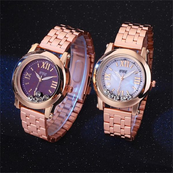 wristwatches cooeverly 2021 women casual quartz stainless steel band diamonds rhinestone watch wristwatch clock gift zegarek damski, Slivery;brown
wristwatches cooeverly 2021 women casual quartz stainless steel band diamonds rhinestone watch wristwatch clock gift zegarek damski, Slivery;brown